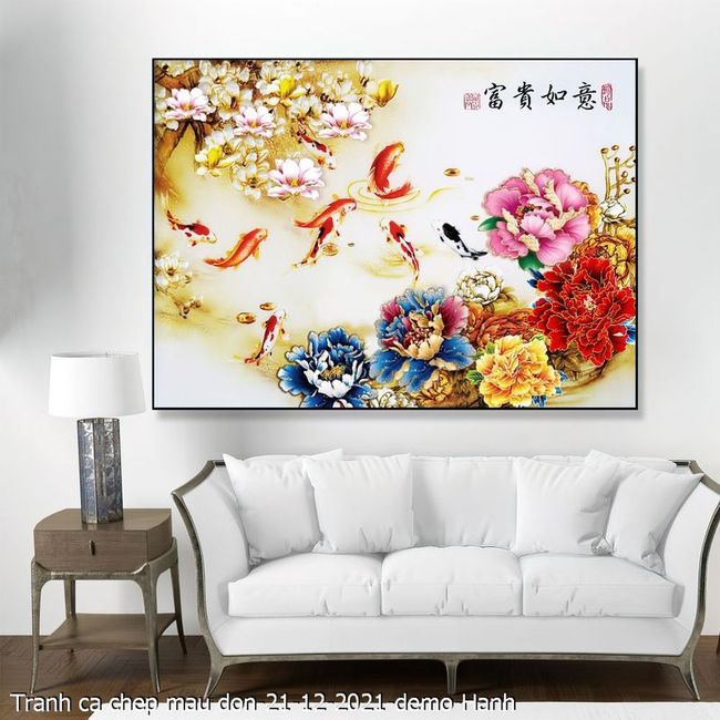 Tranh ca chep mau don 21 12 2021 Hanh